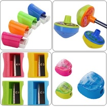 Deli 0594 Student four-color brilliant color gyro pencil sharpener Pencil sharpener Angel mailbox planer pencil sharpener Pencil sharpener