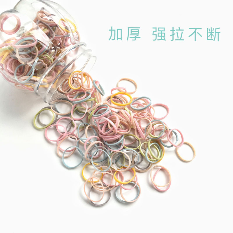 Korean children's hair accessories headdress headdress little girl baby hair band hair band disposable small rubber band thickened