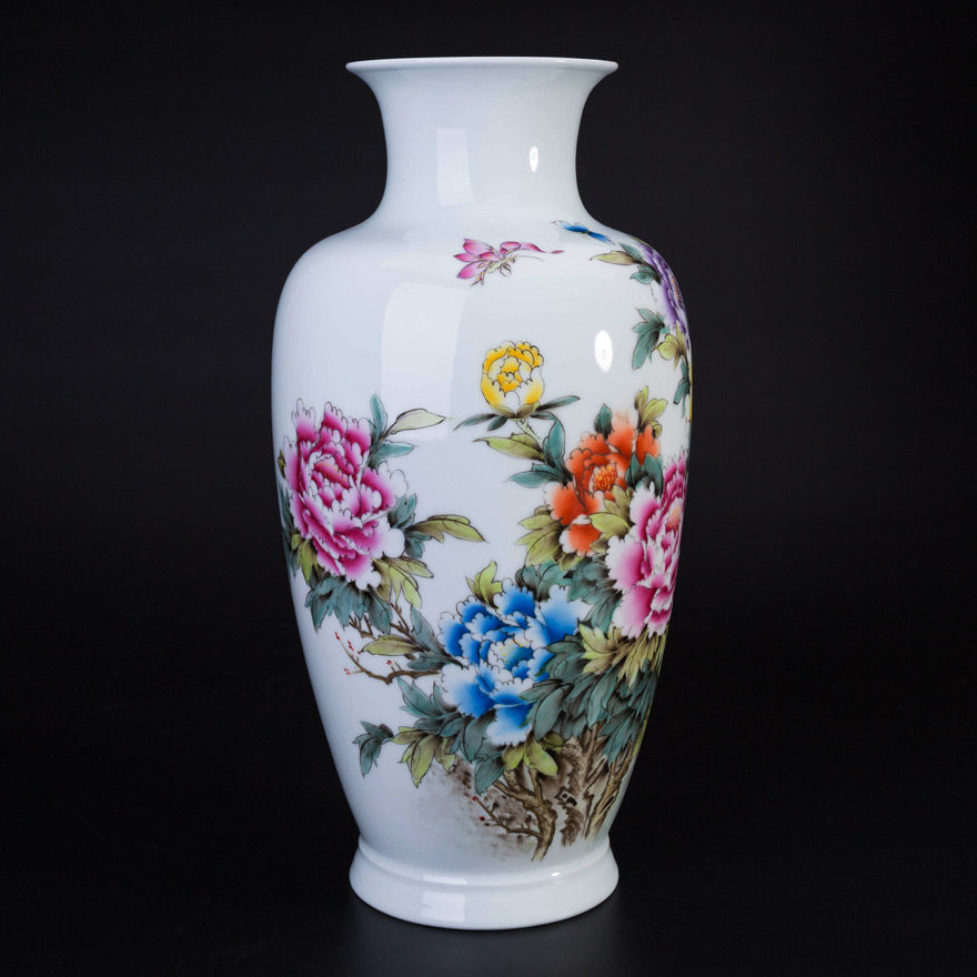 景德镇陶瓷精品专场 景德镇高级陶瓷美术师 花开富贵 进入该拍品专场