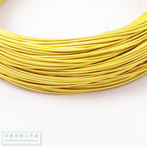 Method Embroidered Wire Indian Silk 1 0mm Round Silk Hard Silk Diy Insect Brooch Ornaments Indian Silk Wire