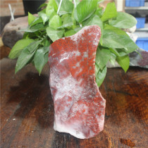 Guilin Longsheng natural jade Guilin chicken blood Jade original stone ornaments carved parts 1960 grams