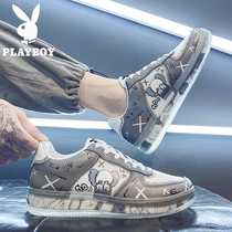 Flowers Playboy Aj Aj Men Shoes 2022 New Summer Breathable Jelly Sports Shoes Man Tide Shoes Casual Little Whiteboard Shoes