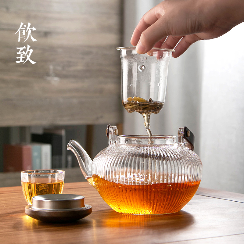 Ultimately responds to suit glass tea kettle teapot tea stove household girder pot of intelligent electric TaoLu special - purpose boiled tea