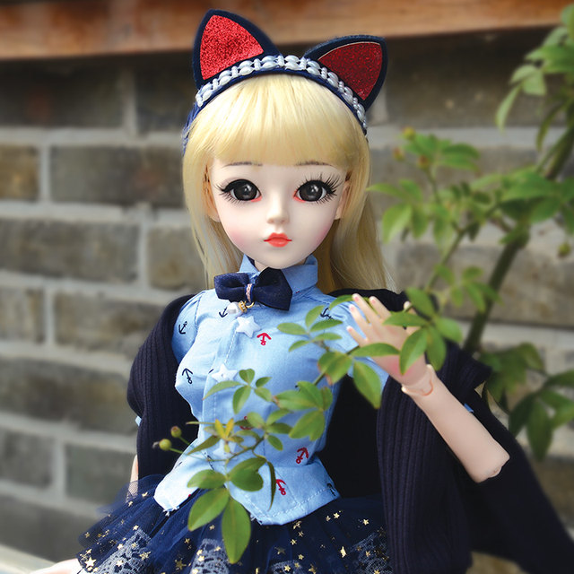 Doris Katie Doll Clothes 60cm BJD Doll Dress Up Clothes 3 ຈຸດ Joint Doll Fashion Model