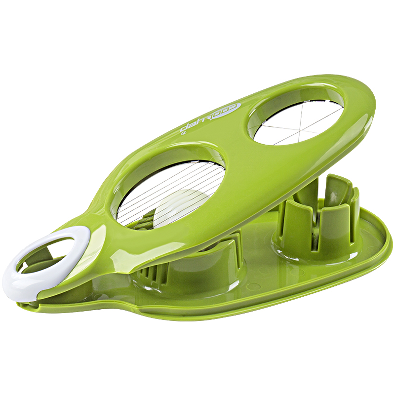 british cool easy multi-functional egg cutter two in one household egg peeler, egg flower, egg flower, egg cutter