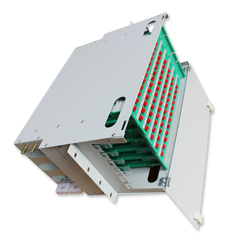 【赖工旗舰店】【满配】fc72口odf光纤配线架72芯odf机架式odf单元体