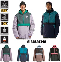 20 20 21 AIRBLASTER TRENCHOVE Korean ski suit jacket head waterproof snowsuit male and female black blue