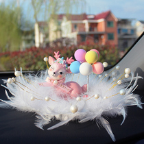 A Road Safety Deer Car Swing in the car High-end Middle Control Desk Adornment GODDESS-IN-CAR ACCESSORIES CREATIVE CUTE