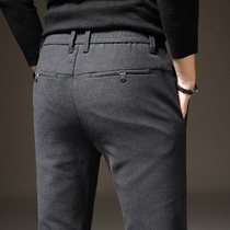 Mens Clothing Spring Dress Mens Pants Spring 2022 New Trends 100 Hitch Spring Autumn Money Middle Aged Dad Loose Straight Barrel Casual Pants