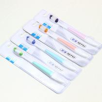 More clean soft hair toothbrush high dense soft bristles adult family toothbrush 6 sets