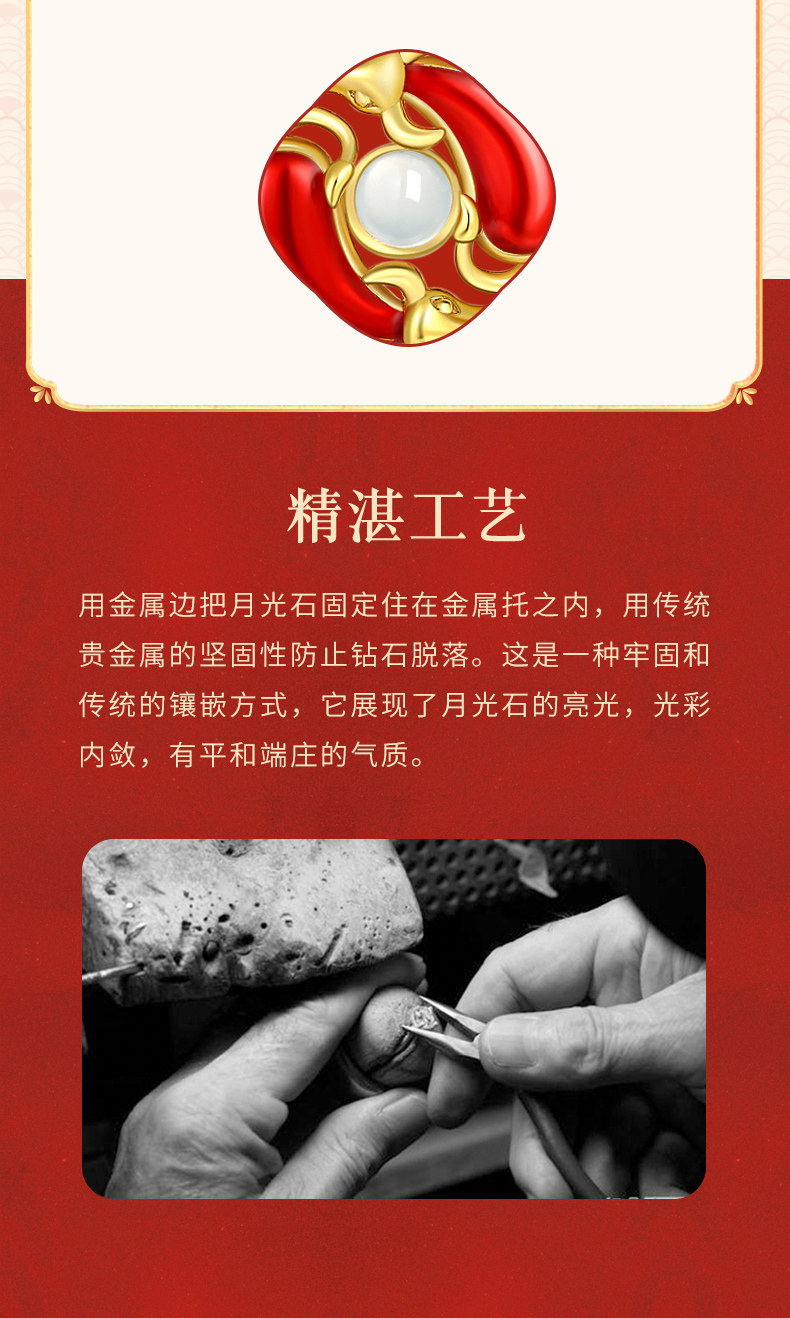易明居牛转乾坤吊坠女纯银属牛的吉祥物饰品项链牛年本命年礼物男