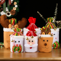 圣诞节平安夜苹果袋子包装盒礼物袋送儿童幼儿园糖果小礼品装饰袋