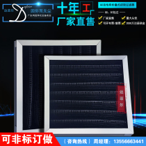 GC activated carbon folding primary effect filter odor adsorption filter activated carbon cotton factory direct sale