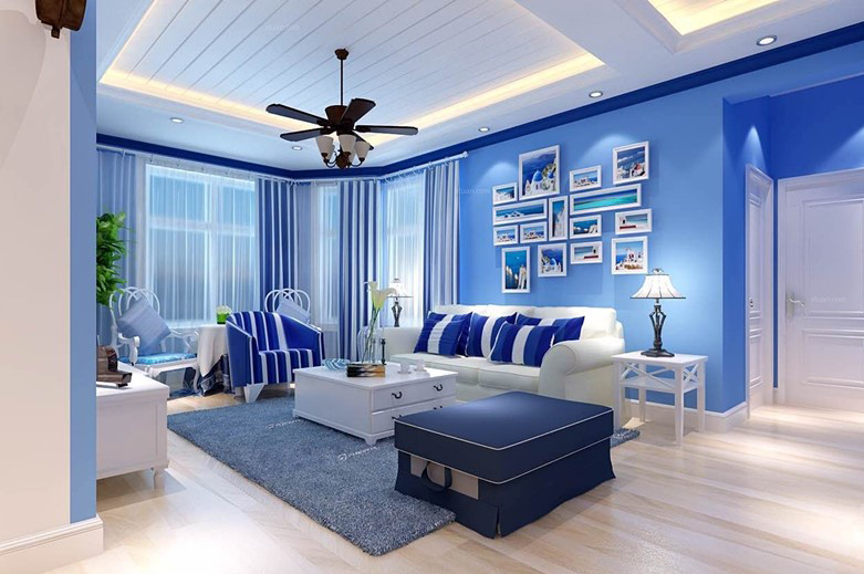 打造地中海风格客厅,享受惬意人生