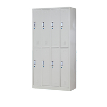 Kerry Xin Office Furniture More Wardrobe Tin Cabinet Staff Dormitory Cabinet Iron Wardrobe Cabinet With Lock