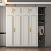 Raffi modern minimalist wardrobe Bedroom storage Easy 23 four-door wardrobe Composition Home closet