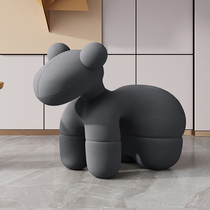 Beauty designer Chair creative animal seat Pony Chair Pony Chair Pony Chair Pony Chair