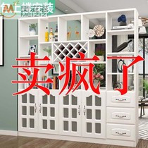 Simple modern wine cabinet living room cabinet porch cabinet partition cabinet Hall decoration cabinet screen shoe cabinet locker