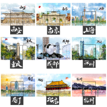 Wooden jigsaw puzzle a thousand pieces of urban scenery adult large children decompress to send friends birthday gifts to girlfriend