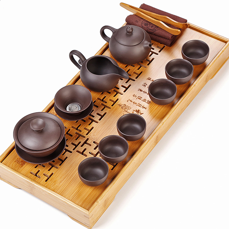 Purple sand tea set home sitting room is a small set of tea sets from the small tea tea sets are it teacup contracted