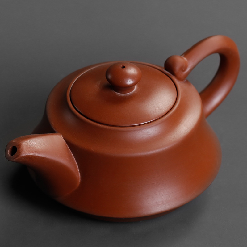 Antique han jun zhu mud pot of purple sand teapot yixing teapot single dahongpao small single pot of kung fu are it