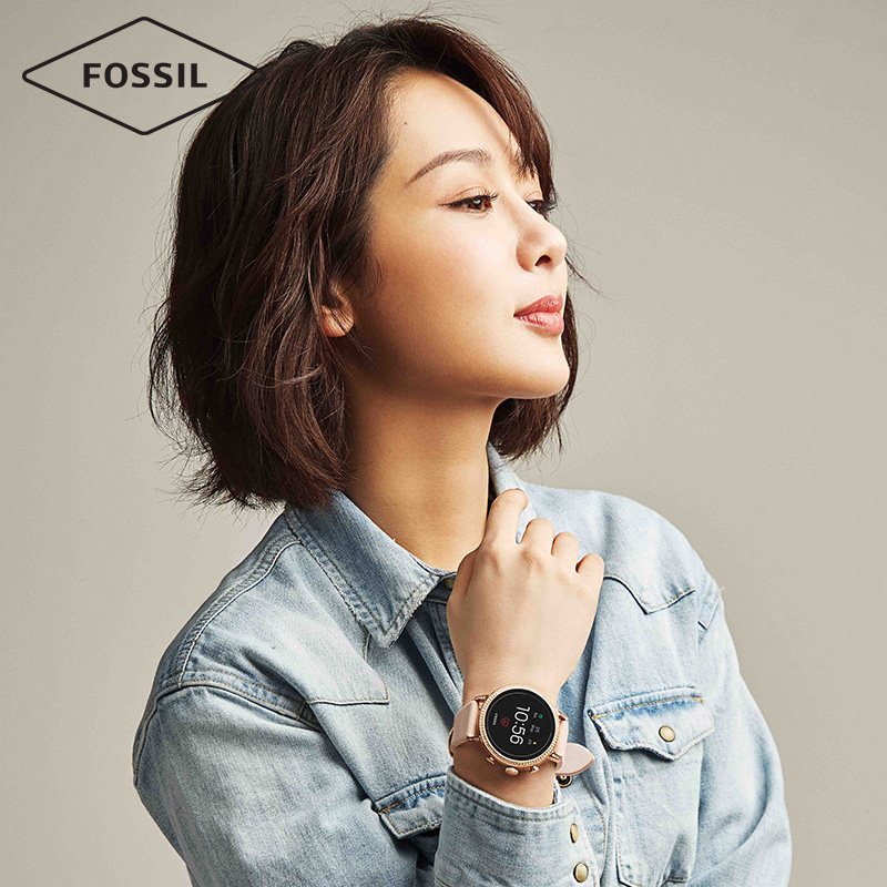 Fossil杨紫明星同款FOSSILQ系列第四代触屏多功能智能女表FTW6015 Fossil杨紫明星同款FOSSILQ系列第四代触屏多功能智能女表FTW6015
