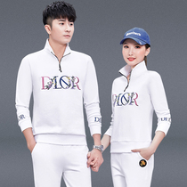 2022 New Lovers Sports Suit Spring Autumn Season Men Trends White Casual Wear Big Code Handsome Mens Clothing
