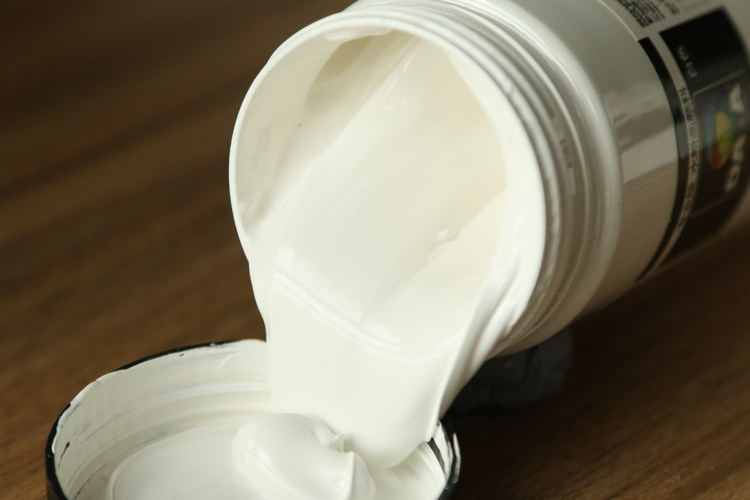 两瓶包邮大洋300ml大瓶白色大洋大白 钛白色水粉画颜料专业级白色