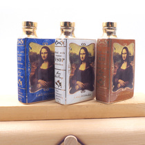 Da Vinci Oil Painting Books Wine Bottle 50ml Ceramic Bottle Gift Wine Edition Hot Sell Vanilla Edition Collection