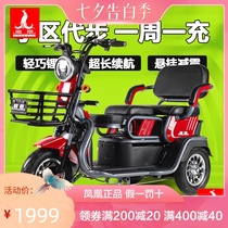 Phoenix electric tricycle household small pick-up and drop-off children 48V lithium battery new battery car electric three-wheeled elderly