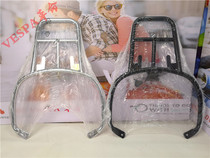 VESPA gtsgtsgtv 250 300 original rear frame tailbox rack straight electroplated silver dumb black