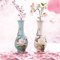 Xinyingzhong dried flower vase decoration living room flower arrangement decoration European small fresh creative American retro small vase