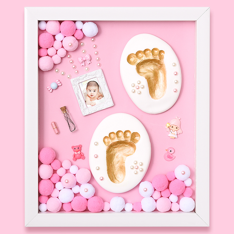 baby's hands and feet, baby's hands and feet, baby's hands and feet, permanent children's centenary souvenir gift