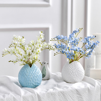 Conference room fake flower simulation flower living room sunflower decoration bouquet plastic flower small arrangement