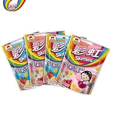 【彩虹】彩虹糖新品小彩弹软糖*8包[10元优惠券]-寻折猪
