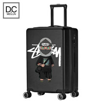 Student personality joint youth boys large capacity suitcase Fashion universal wheel trolley case suitcase tide