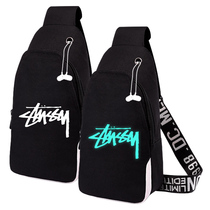 Shoulder bag men men men cross shoulder bag small backpack Oxford cloth chest bag students boys Korean sports tide card