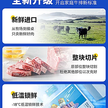 【小牛凯西】西冷眼肉牛排10片装[50元优惠券]-寻折猪