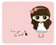 Cute creative personality mouse pad girl thickened Jedi survival computer game anime desk pad trumpet wristband Cute creative personality mouse pad girl thickened Jedi survival computer game anime desk pad trumpet wristband