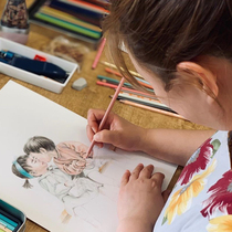 Color lead sketch painting like a custom difference price difference shipping supplement link