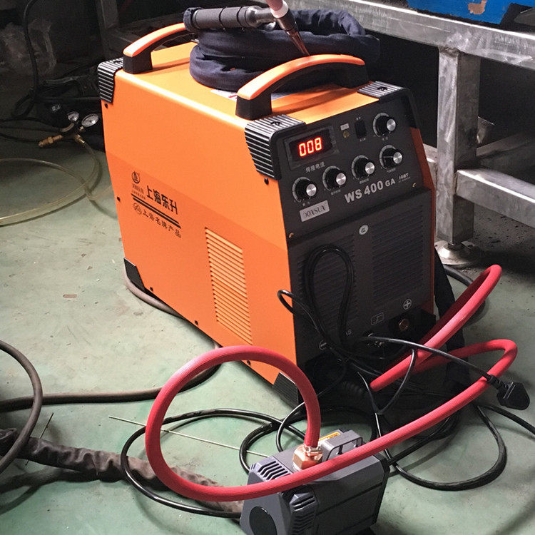 上海东升工业型氩弧焊机ws400ga氩弧焊电焊两用水冷