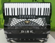 Italian PIGINI original Nordic brand DISE120 bass three-row Reed echo playing accordion
