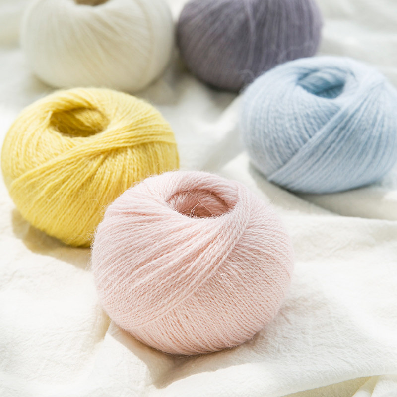 如意鸟 阡陌 羊驼毛澳毛手编编织毛线diy手工毛线