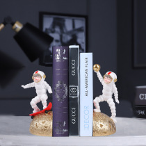 Nordic Astronaut Book Blocking Bookcase Book Room Desk Swing Piece Tabletop Student Childrens Book Stands By Creative Book Standout Shelf