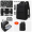 Elegant Black Large Double Warehouse Regular Edition with Black Small Backpack 223