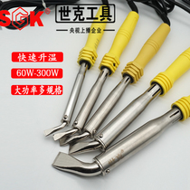 Shiqi High Power Electric Soldering Iron Thermostatic Adjustable Temperature Industrial Grade Home Repair Soldering Tool Set Tin Gun Pen