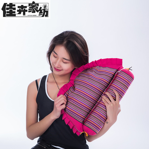 佳卉颈椎枕头颈椎专用枕头成人修复颈枕护颈非治疗荞麦皮单人枕芯