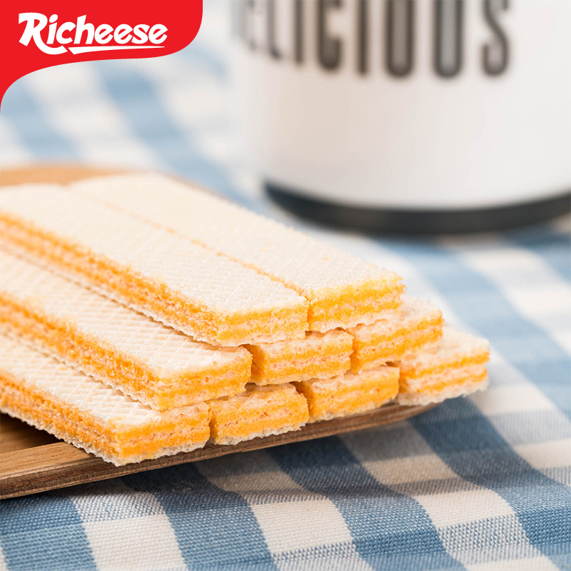 indonesia imported richese cheese nabati cheese flavored wafer 200g box