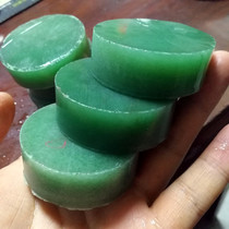 Natural Tangling jade green material bracelet heart material bracelet core material clean material manager personally selected material pendant chess piece engraving