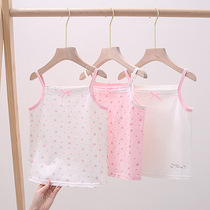 Girls' Hanging Bear Pure Cotton Summer Baby Beating Underpack Children's Underwear Chunqiu Wearing 3-6-8-10 years old